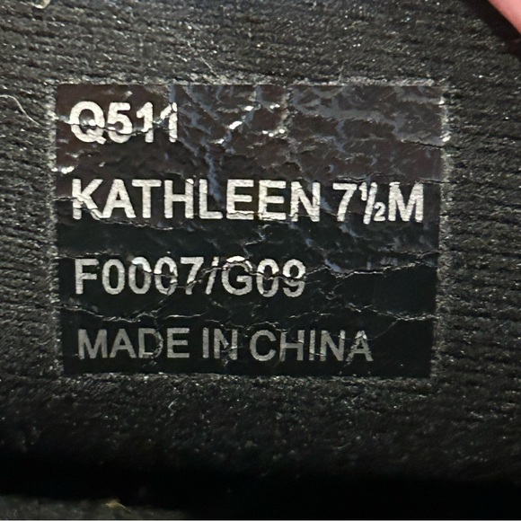 Coach Kathleen Gray Black Logo Sneakers 7.5 - Picture 9 of 9